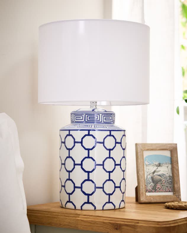 Geometric Tile Lamp