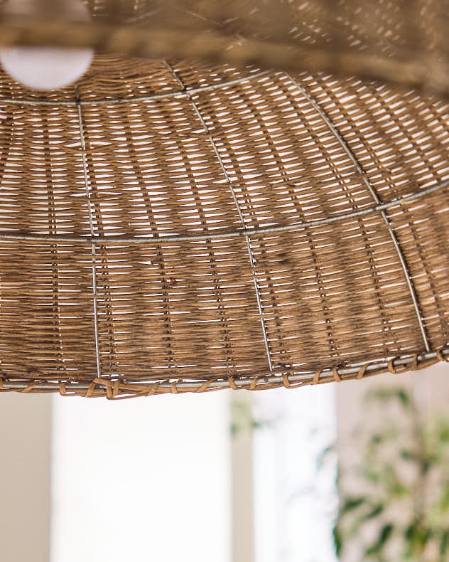 Ceiling Light Fixtures - Rattan Ceiling Light