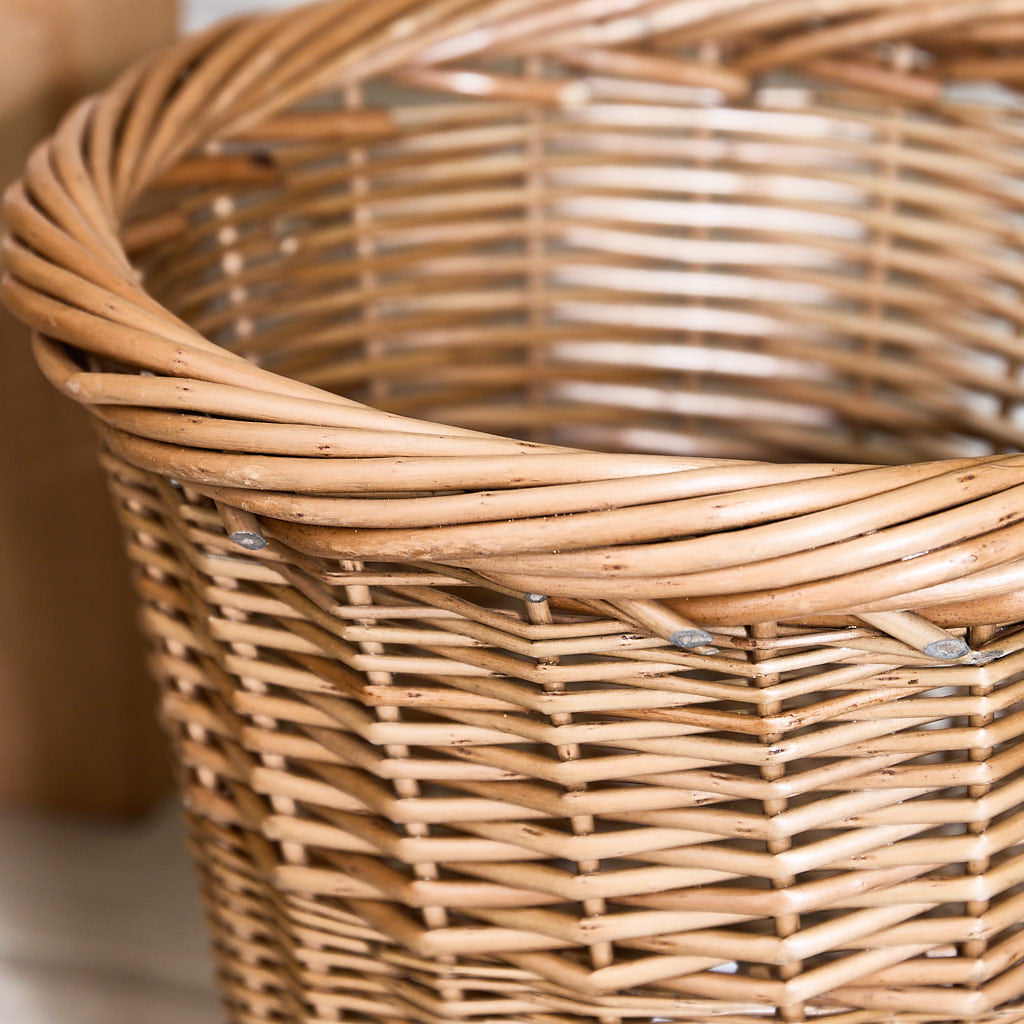 Natural Willow Waste Paper Basket