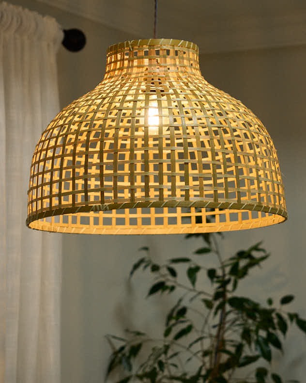 Bamboo Dome Lampshade