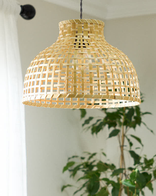 Bamboo Dome Lampshade