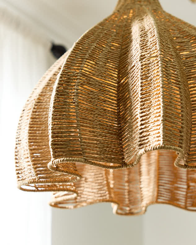 Scalloped Rope Lampshade