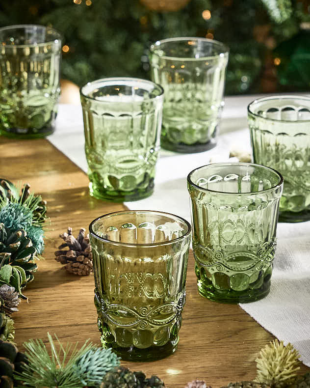 Set of Palazzo Green Tumblers