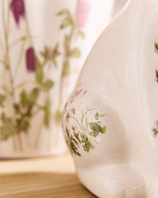 Wildflower Rabbit Ornament