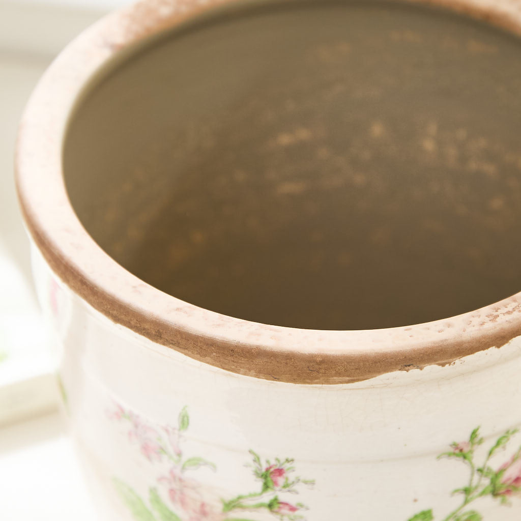 Ceramic Floral Planter