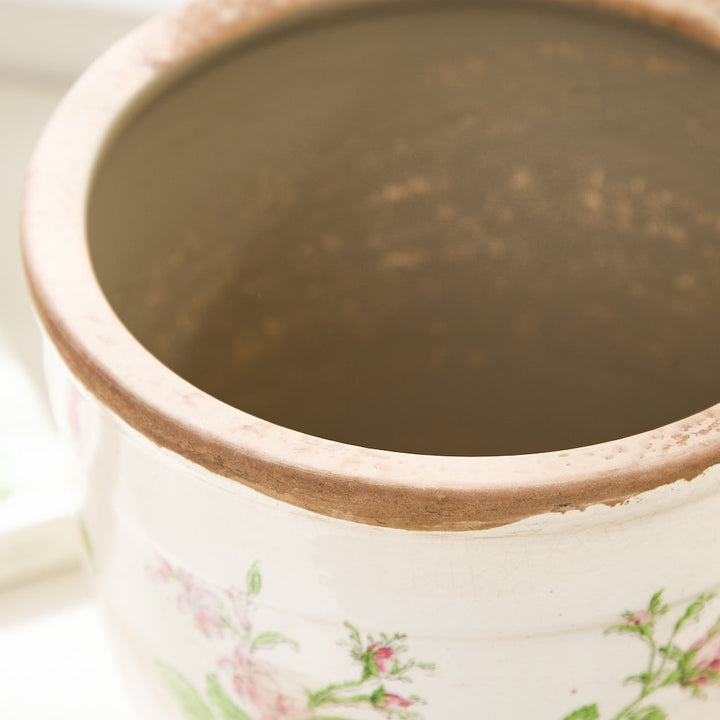Ceramic Floral Planter