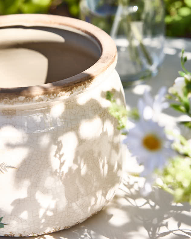 Pots & Planters - Garden Rose Indoor Planter