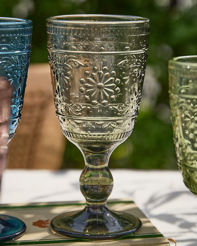 Wine Glasses - Fontaine Set of 4 Wine Goblets
