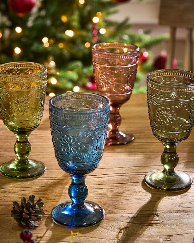 Fontaine Set of 4 Wine Goblets