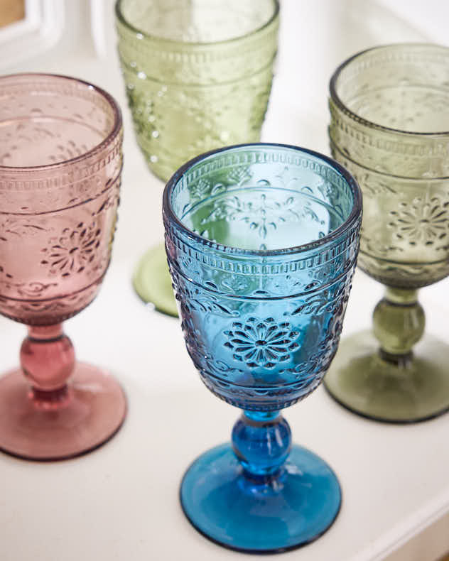 Fontaine Set of 4 Wine Goblets