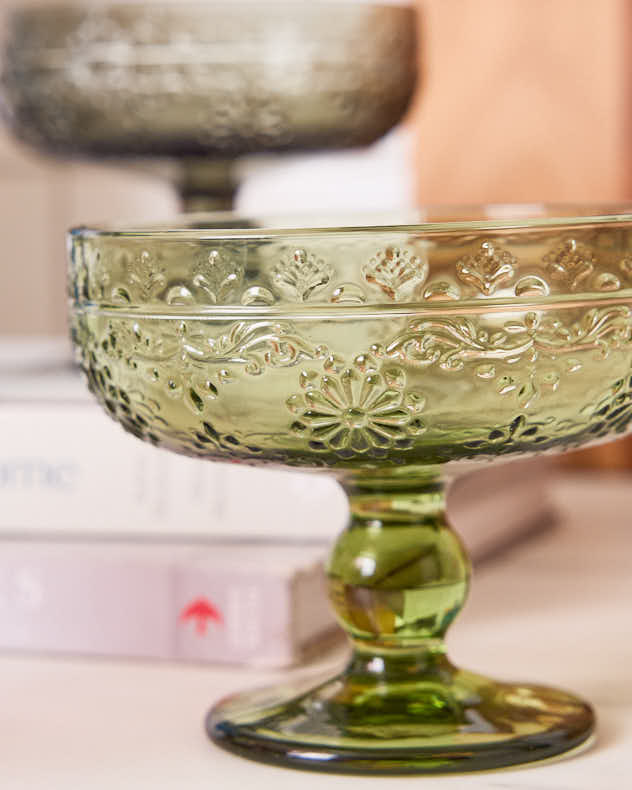 Fontaine Set mit 4 Fußschalen