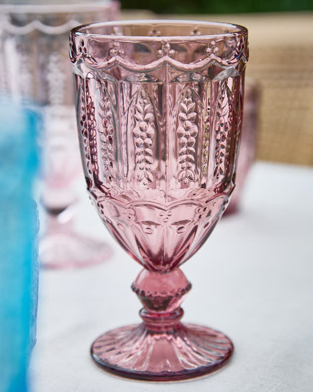 Roselle Set of 6 Wine Goblets