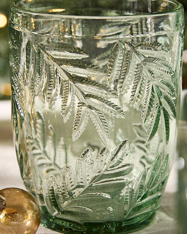 Laurier Leaf Set of 2 Short Tumblers