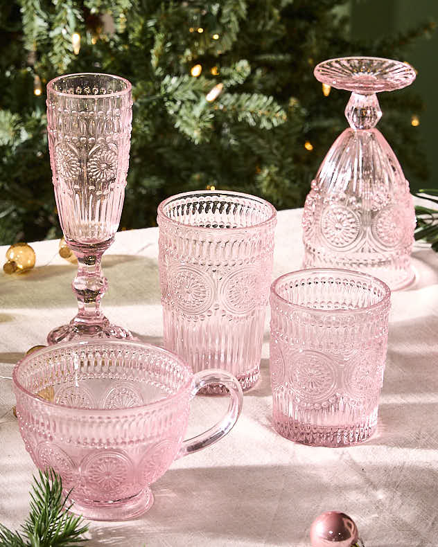 Armas Rose Glassware Collection