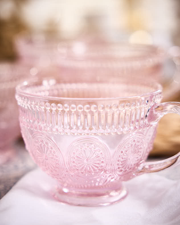 Glassware Sets Cup - Armas Rose Glassware Collection