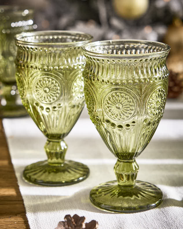 Palmas Green Wine Goblet