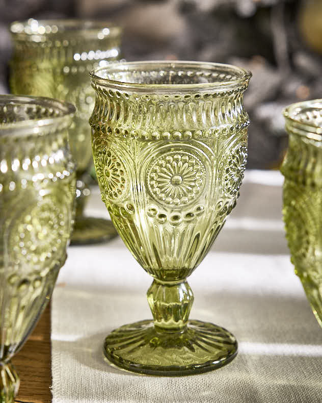 Palmas Green Wine Goblet