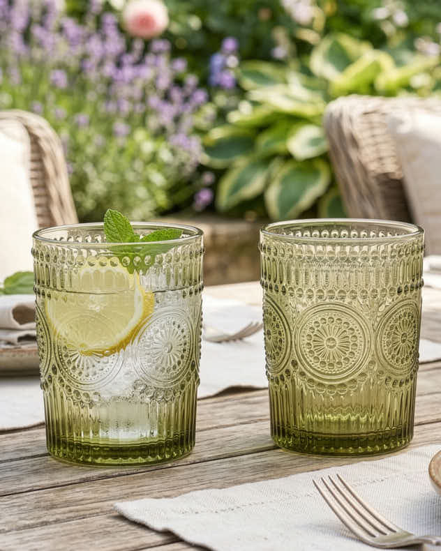 Tumblers Set of 6 - Palmas Green Tumbler