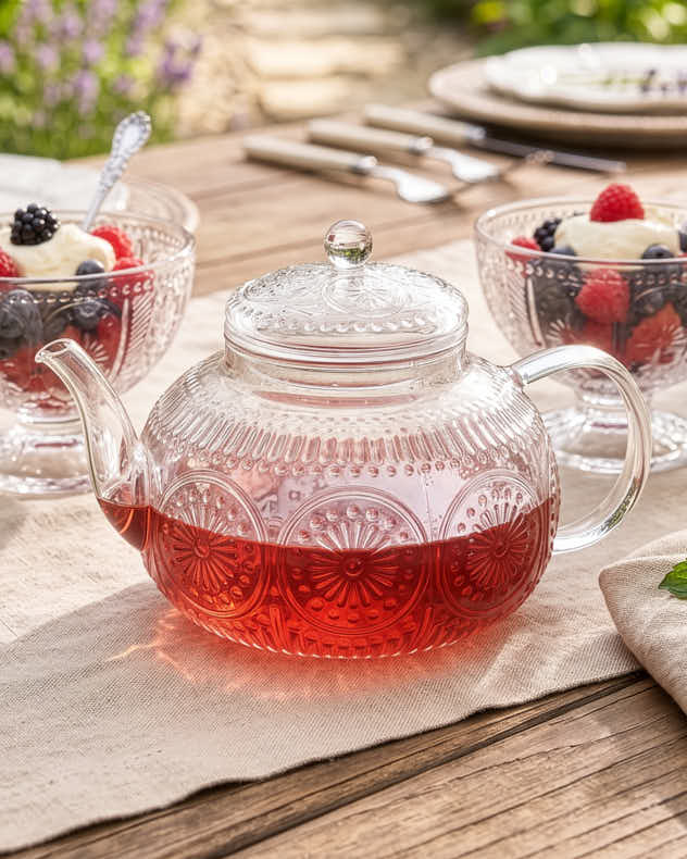 Glassware - Gallano Glass Teapot