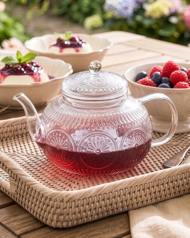 Glassware - Gallano Glass Teapot