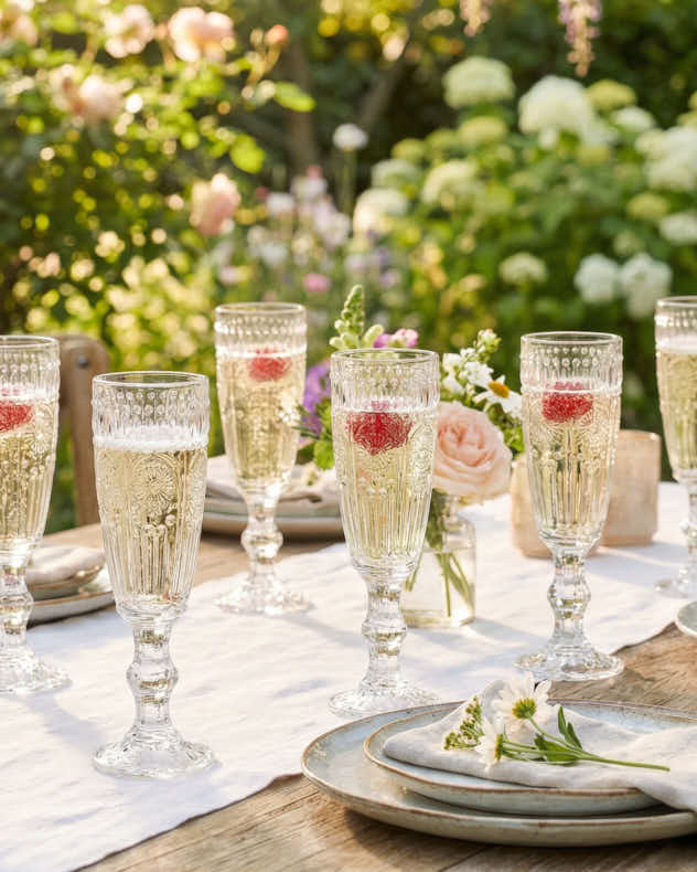 Gallano Clear Champagne Flute