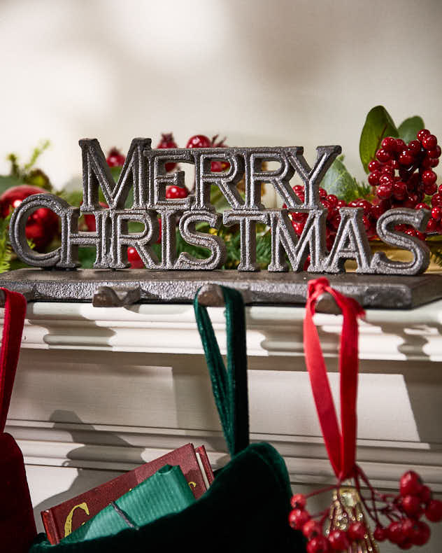 Stocking Holders - Merry Christmas 4 Stocking Holders