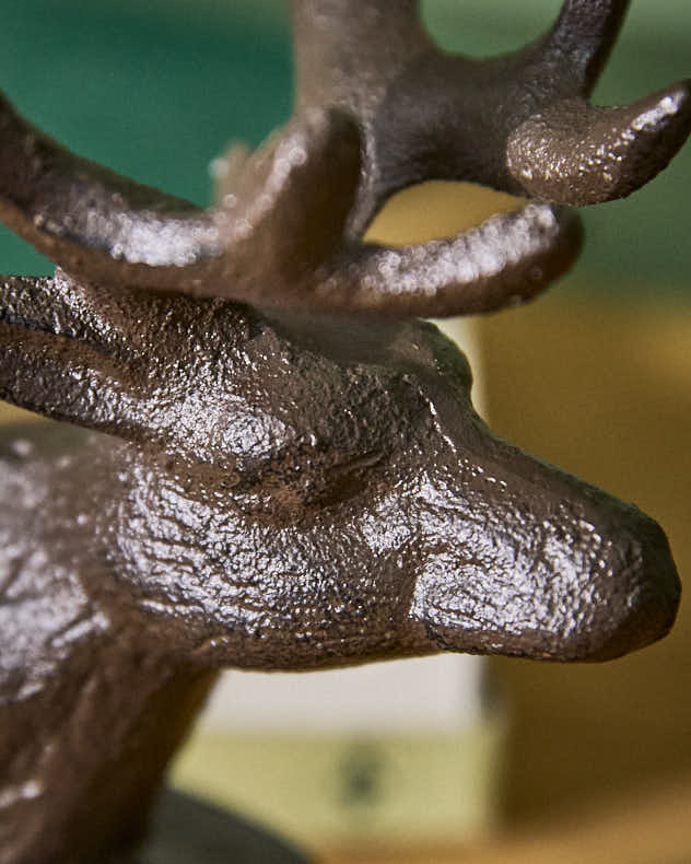 Stag Head Bookends