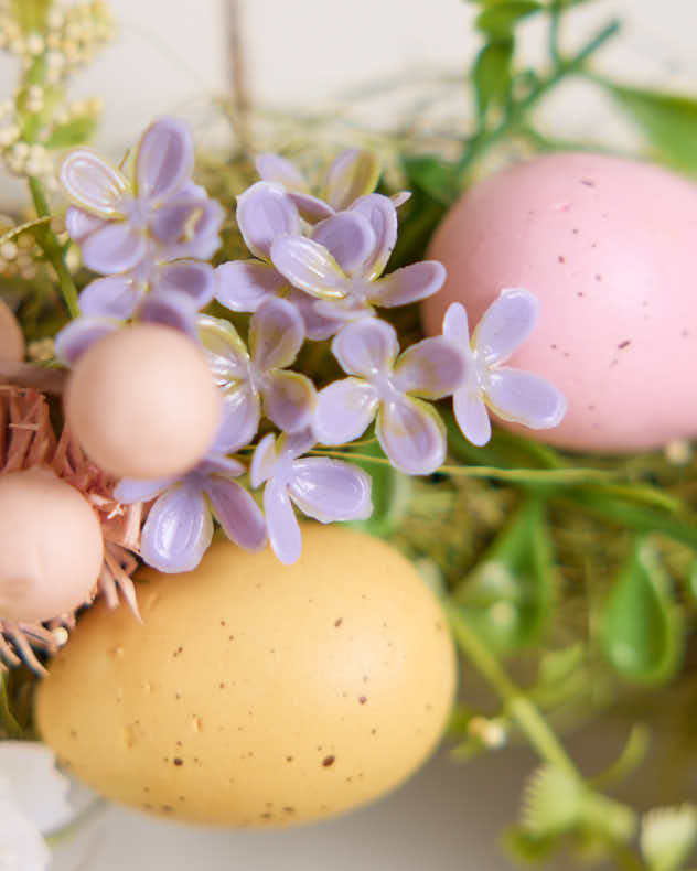 Pastel Easter Egg Wreath