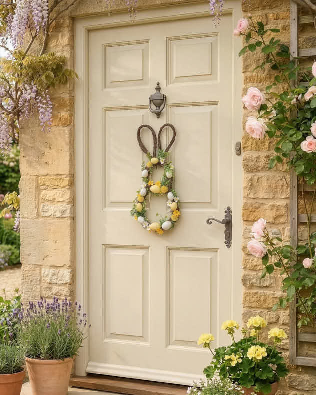 Wreaths - Bunny Egg Wreath