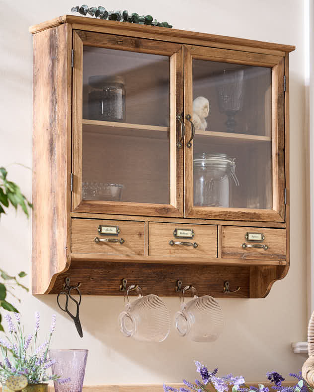 Rustic French Style Wall Mounted Unit