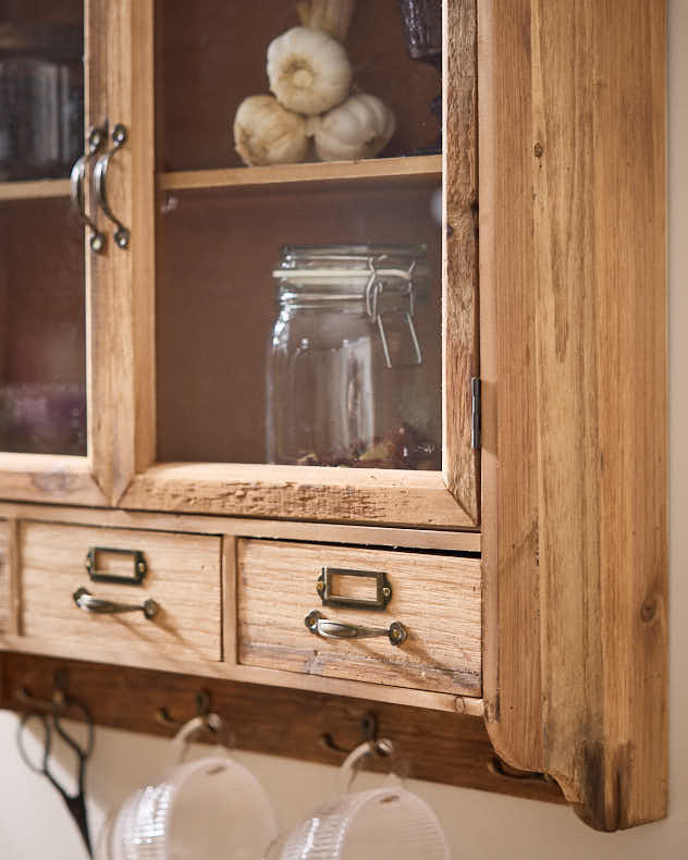 Rustic French Style Wall Mounted Unit