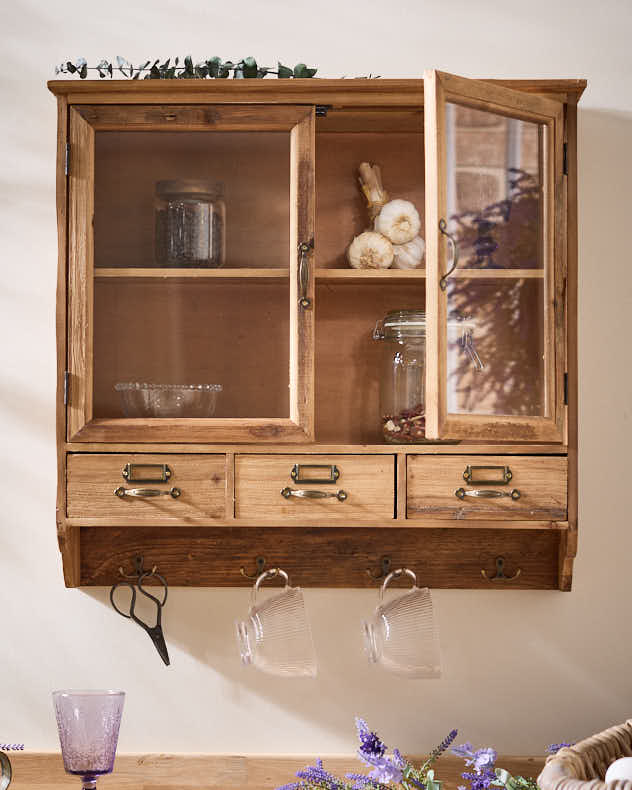 Rustic French Style Wall Mounted Unit
