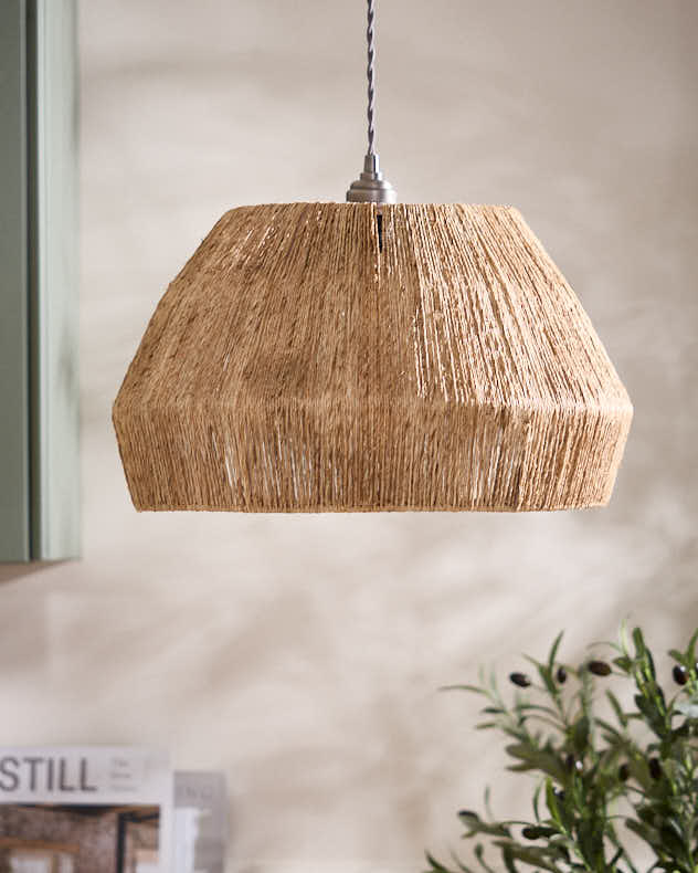 Angled Pendant Light Shade