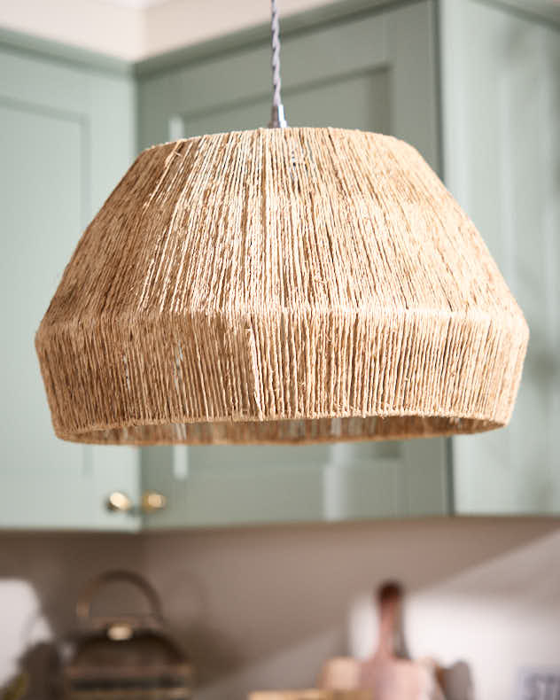 Angled Pendant Light Shade