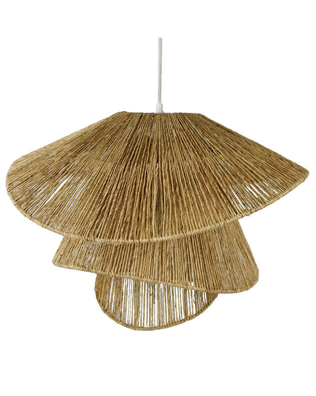 Fanned 3 Tier Ceiling Shade