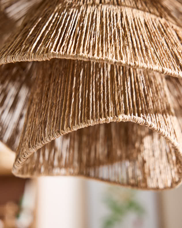 Fanned 3 Tier Ceiling Shade