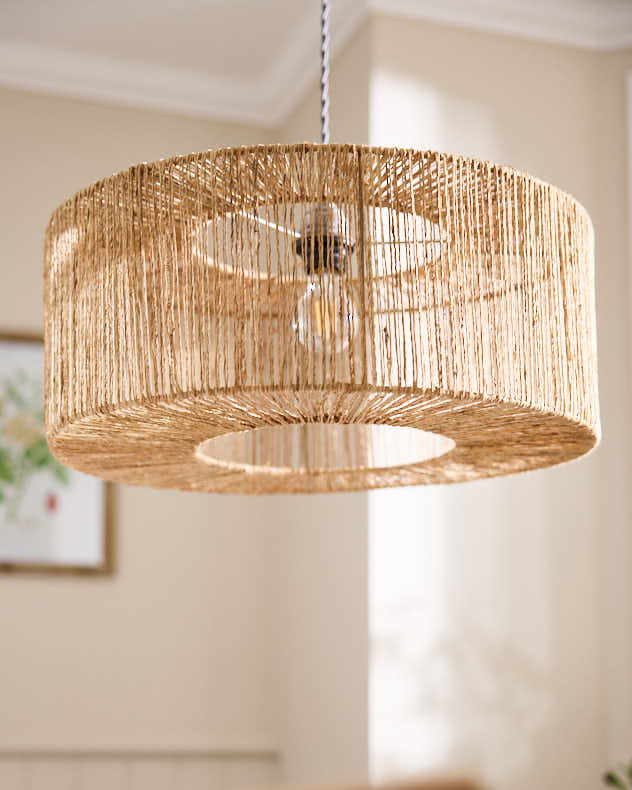 Boxed Pendant Ceiling Light Shade
