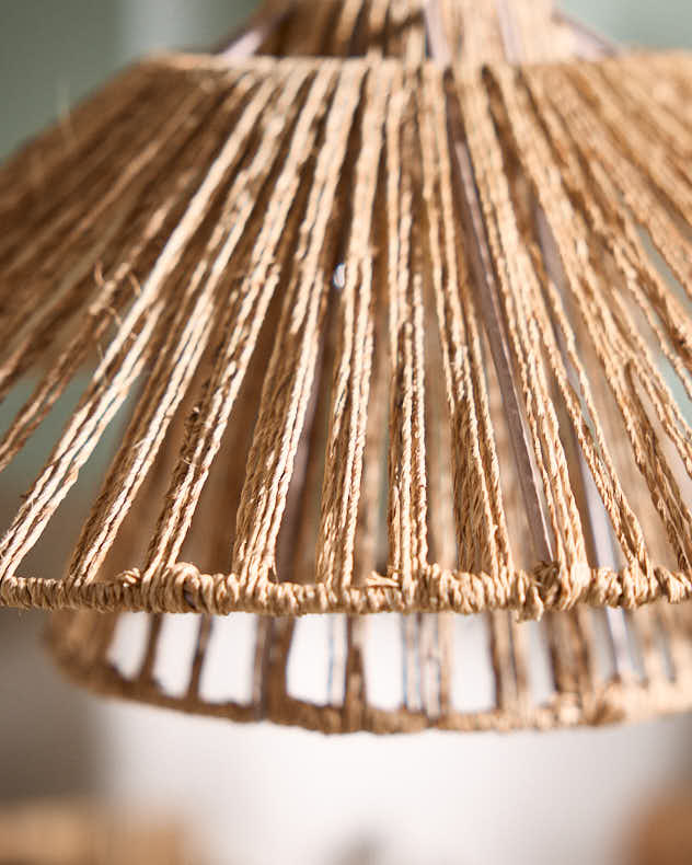Fanned Ceiling Light Shade