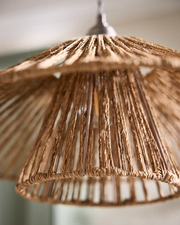 Fanned Ceiling Light Shade