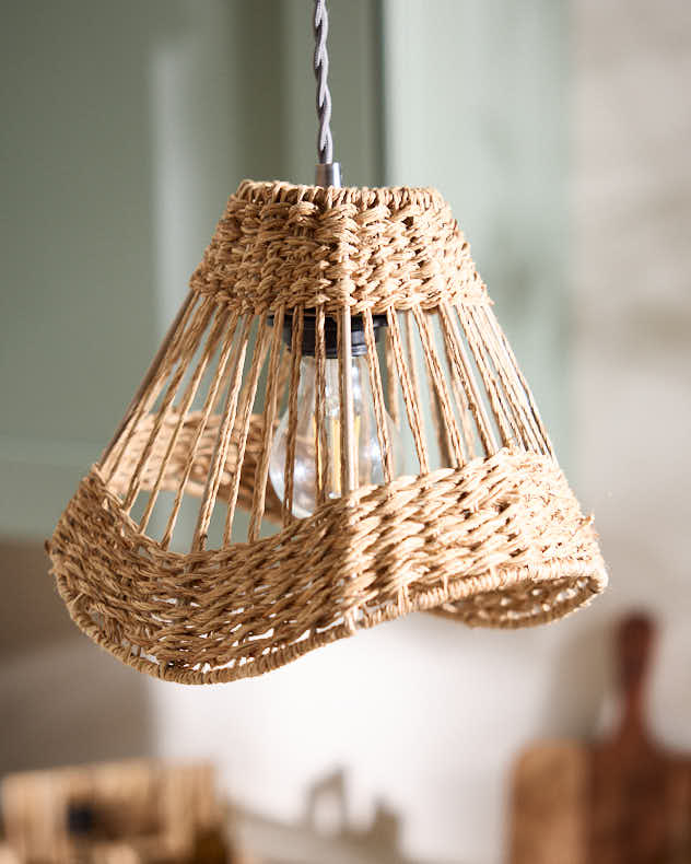 Arched Wave Ceiling Shade