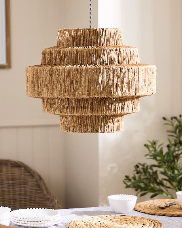 Tiered Pendant Light Shade