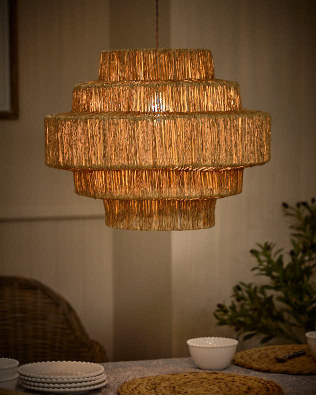 Tiered Pendant Light Shade