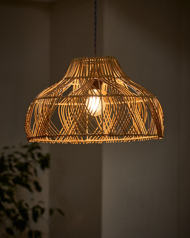 Woven Pendant Ceiling Shade