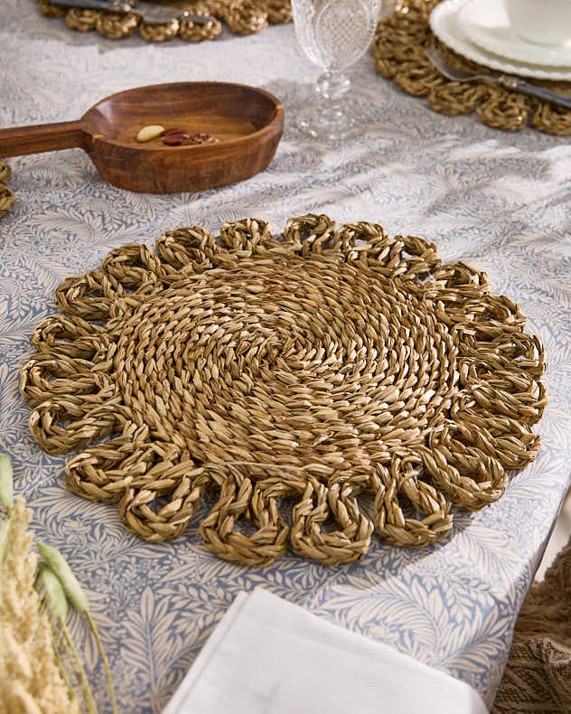 Set of 4 Loop Woven Placemats