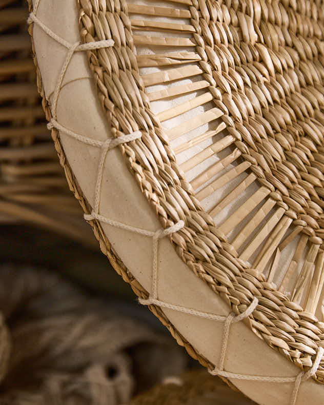 Manari Woven Round Floor Cushion