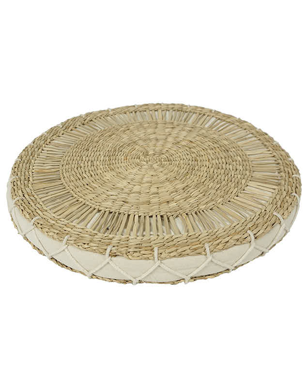 Manari Woven Round Floor Cushion