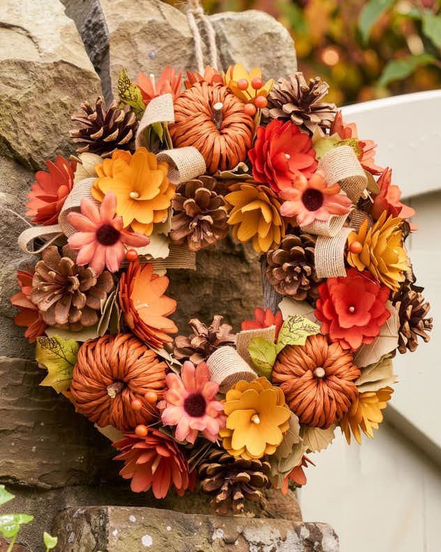 Pumpkin Patch Wreath
