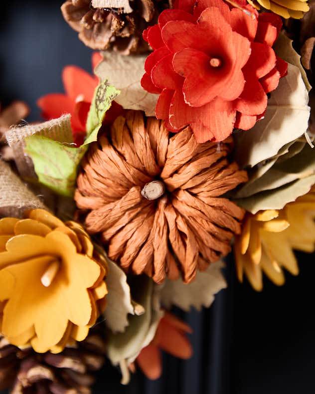 Pumpkin Patch Autumn Wreath 30cm