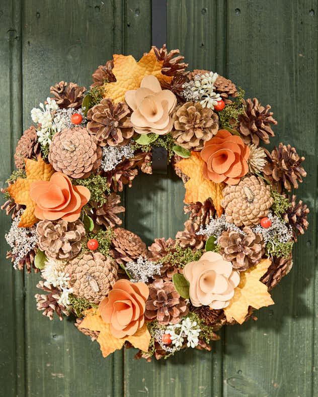 Autumn Forest Wreath 34cm