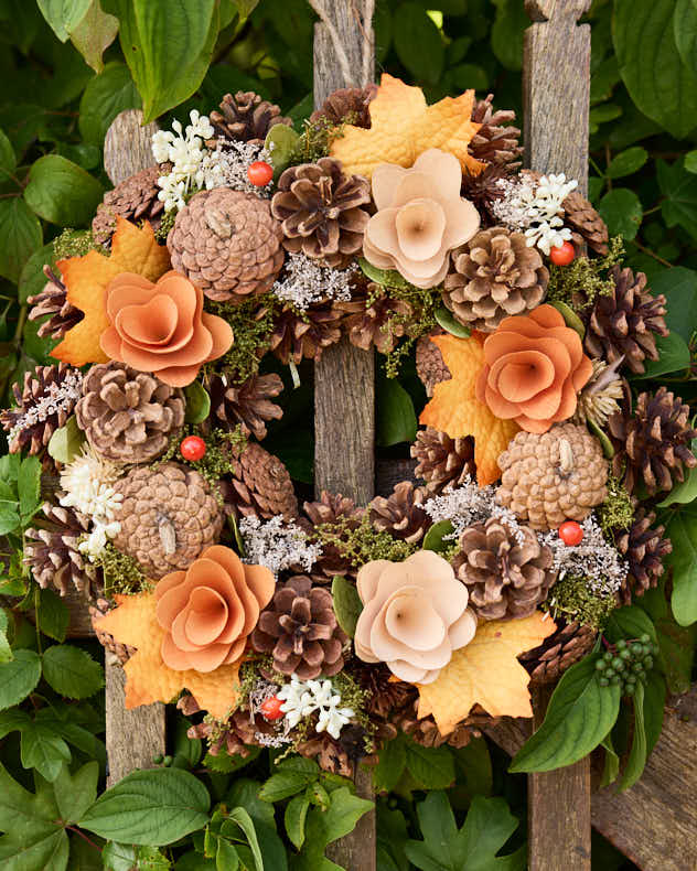 Autumn Forest Wreath 34cm